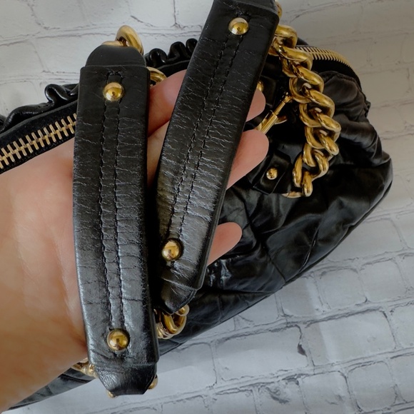 Marc Jacobs Black Quilted Leather Shoulder Bag with Dust Bag - Picture 12 of 16